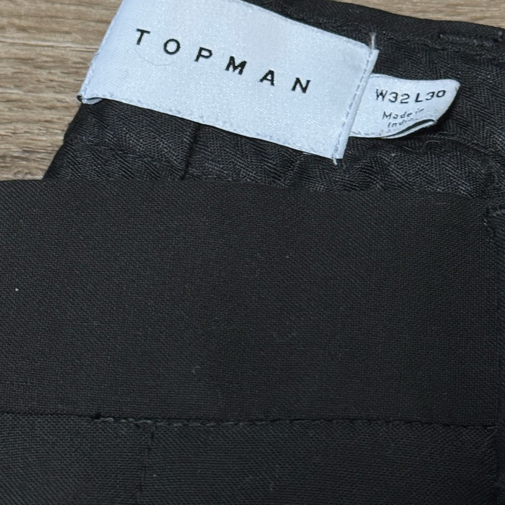 Topman Black Men's Pants: Size 32x30